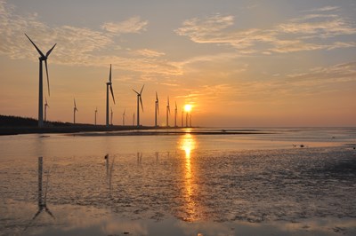 世界馳名最美夕陽　安心遊高美濕地